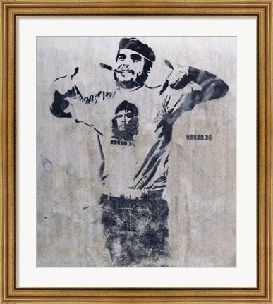 Framed Che and Fidel, Norway Print