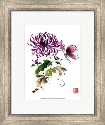 Framed Purple Passion Print
