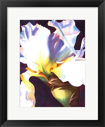 Framed Blue Iris I Print