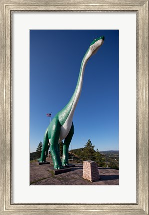Framed Brachiosaurus  Sculpture Print