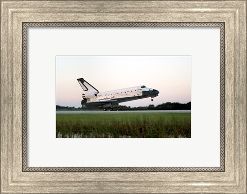 Framed Atlantis STS-73 Landing Print