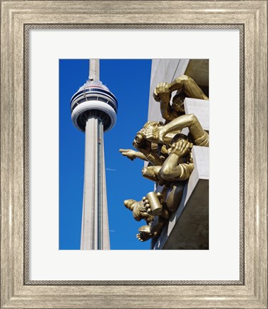 Framed CN Tower, Toronto, Ontario, Canada Print