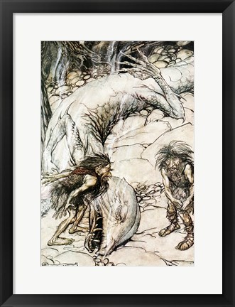 Framed Siegfried and the Twilight of the Gods 3 Print