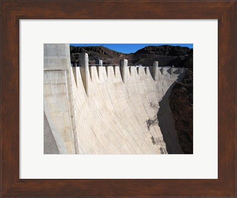 Framed Hoover Dam Print