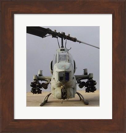 Framed AH-1 Cobra Print