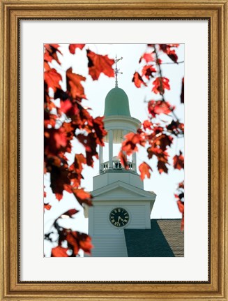 Framed High section view of a church, Cape Cod, Massachusetts, USA Print