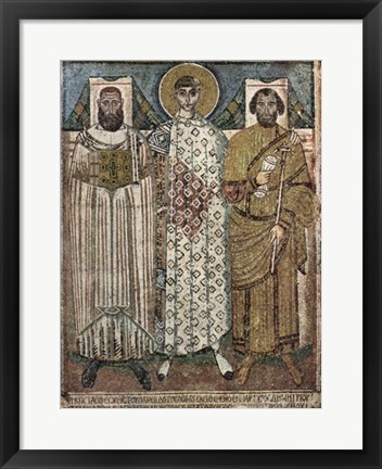 Framed Master of Demetrius Church Print