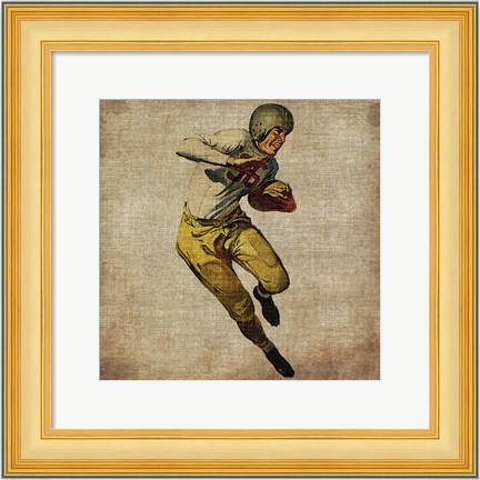 Framed Vintage Sports III Print