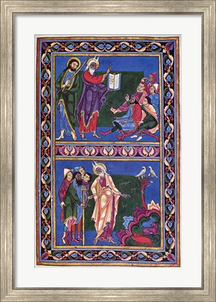 Framed Moses and the Jews Print