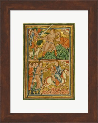 Framed Angel Halts Abraham&#39;s Sacrifice of Isaac Print