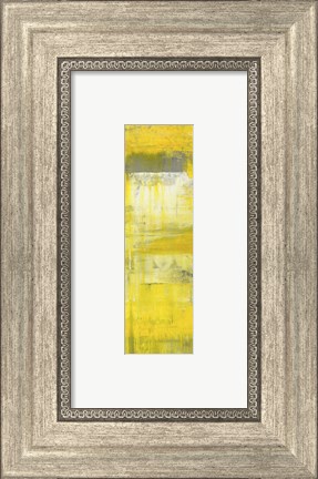 Framed Mellow Yellow II Print