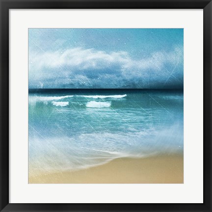 Framed Ocean Movement I Print