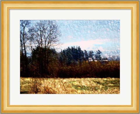 Framed Land I Print