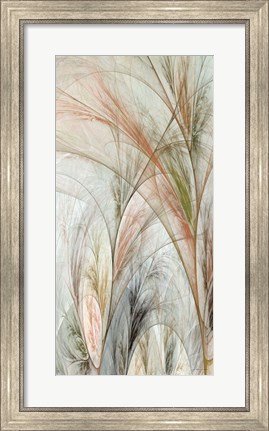 Framed Fractal Grass II Print
