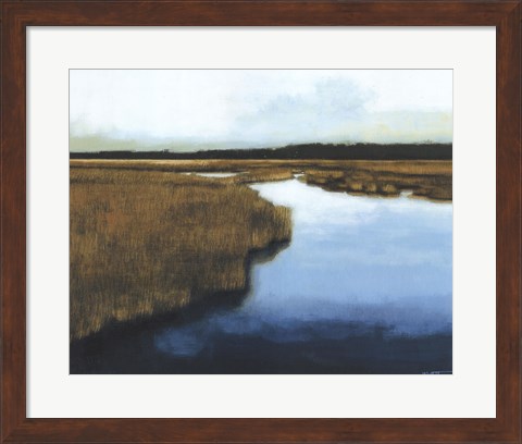 Framed Wet Lands I Print