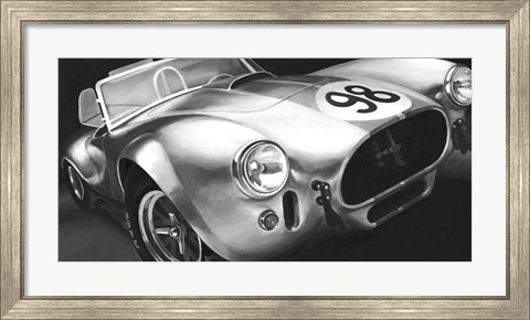 Framed Vintage Racing I Print