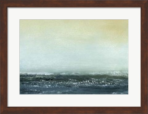 Framed Sea View VI Print