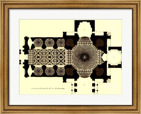 Framed French Marquetry II Print