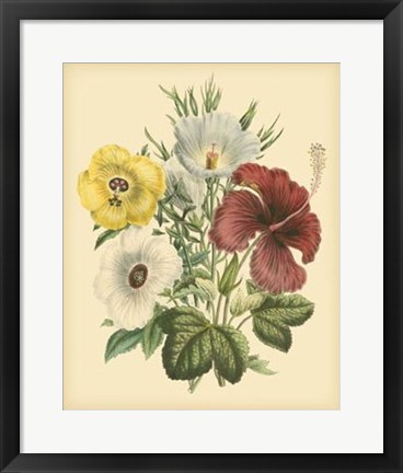 Framed Garden Bouquet I Print