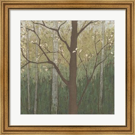 Framed Hudson River Forest II Print