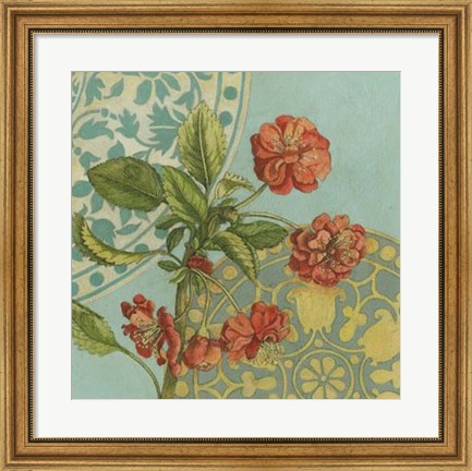 Framed Orleans Blooms I Print