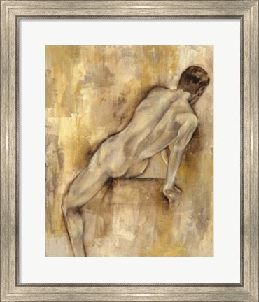 Framed Nude Figure Study VI Print