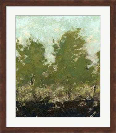 Framed Meadow Abstract II Print