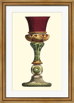 Framed De La Fosse Goblet II Print