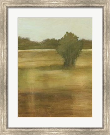 Framed Tranquil Meadow II Print