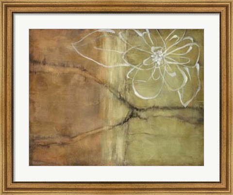 Framed Magnolia Silhouette II Print
