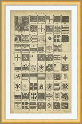 Framed Encyclopediae VII Print