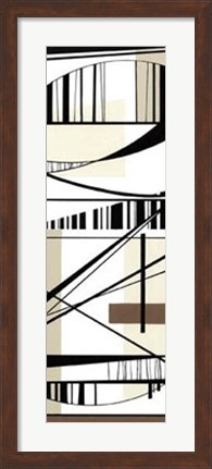 Framed Abstract Matrix II Print