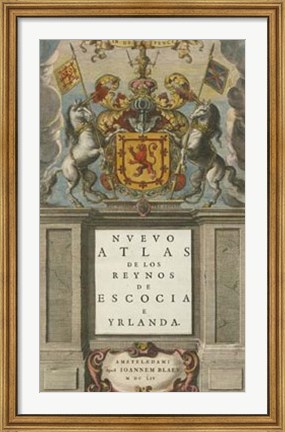 Framed Nuevo Atlas Print
