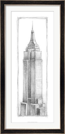 Framed Empire Sketch Print
