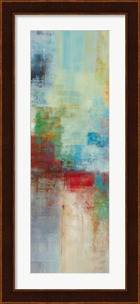 Framed Color Abstract I Print