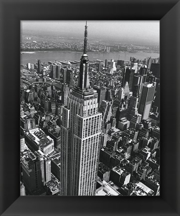 Framed Empire State Building Print