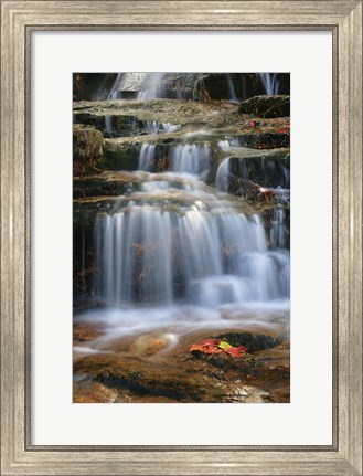 Framed Waterfall Whitecap Stream Print