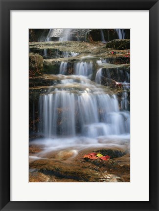 Framed Waterfall Whitecap Stream Print