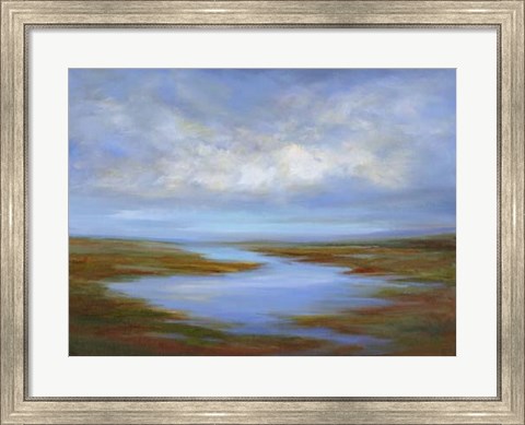 Framed Pescadero Wetlands Print