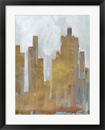 Framed Urban Dawn II Print