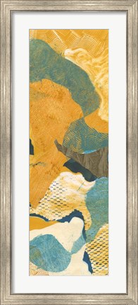 Framed Mountain Shapes II Print