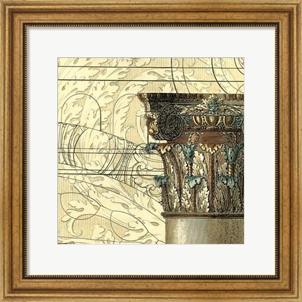 Framed Architectural Inspiration III Print