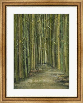 Framed Bamboo Pond Print