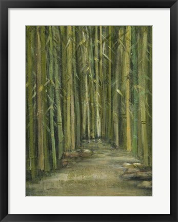 Framed Bamboo Pond Print