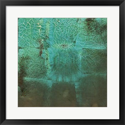 Framed Shattered Expectations III Print