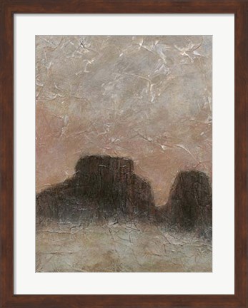 Framed Misty Morning Mesa II Print