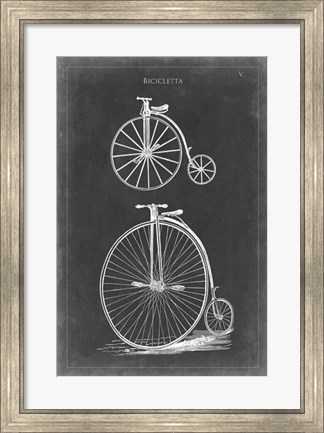 Framed Vintage Bicycles I Print