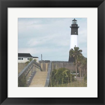 Framed Tybee Lighthouse II Print