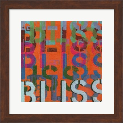 Framed Bliss Print