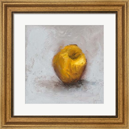 Framed Painted Fruit III Print